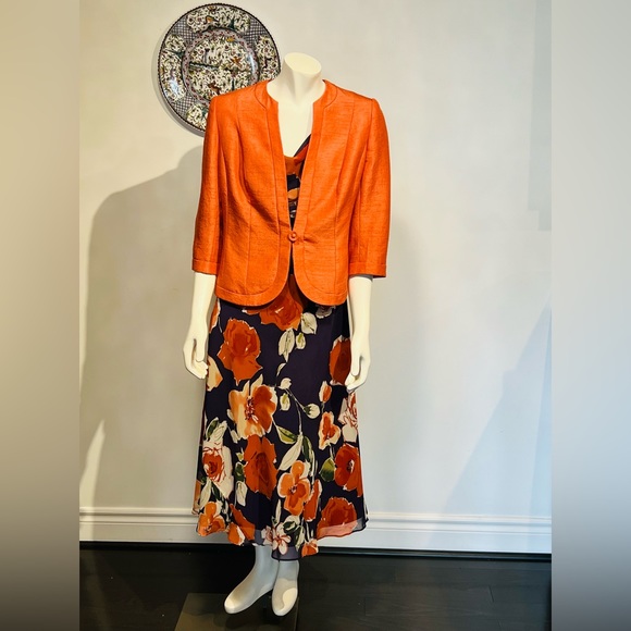 SOLD Jacques Vert two piece cocktail dress. Size 12 - Picture 2 of 6